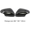 1 Pair Reversing Mirror Housing Shell Decoration Side Mirrors Shell Frame Auto Accessories Compatible For Volvo C30 T5 C70 T5 2010-2013
