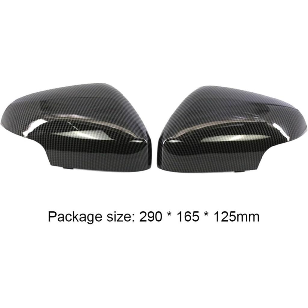 1 Pair Reversing Mirror Housing Shell Decoration Side Mirrors Shell Frame Auto Accessories Compatible For Volvo C30 T5 C70 T5 2010-2013
