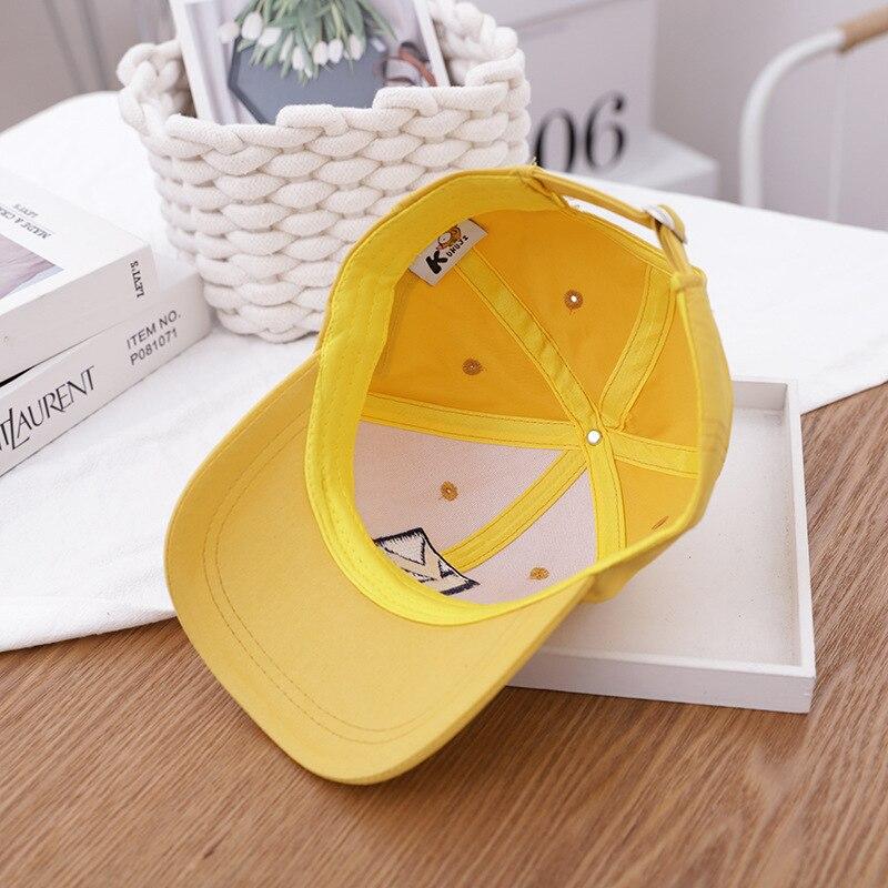 Chicos y niñas letras bordado gorra de béisbol sombrero infantil gorra de ocio Chicos y niñas letras bordado gorra de béisbol sombrero infantil gorra de ocio
