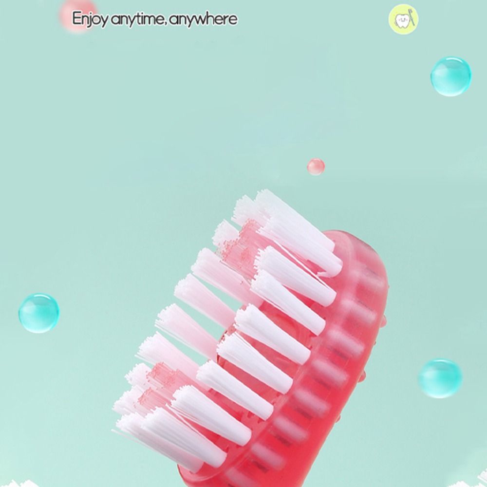 Oral Hygiene Care Prepasted Toothbrush with Freshening Bead Toothbrushes with Floss