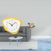 Acrylic Rocking Wall Clock Horse Hanging Modern Office Ornament Timepiece Silent for Holiday