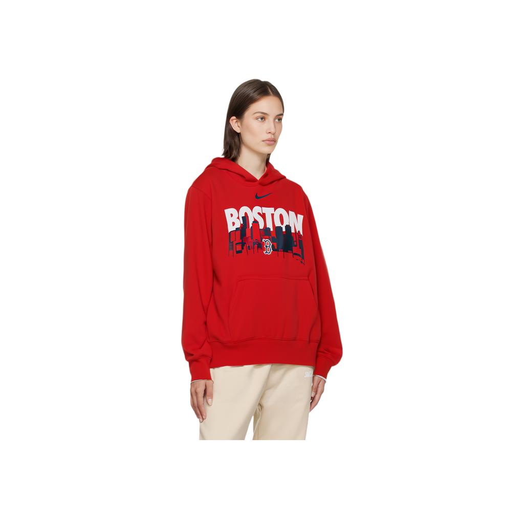 Nike Boston Red Sox City Print Hoodie Pullover Long Sleeve Sweatshirt Unisex Tops 3Z3B7SBF8-BOS