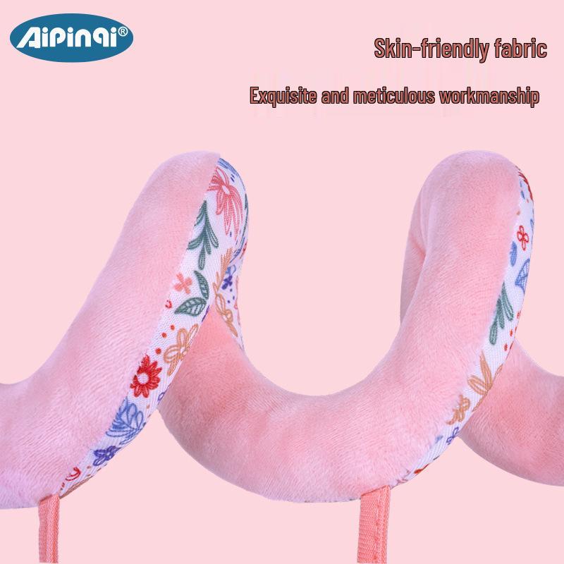 Aipinqi Baby Crib & Stroller Pendant: Pink Hanging Toy for Early Education (0-Year-Old)
