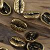 6ks kávových zrn Kovový výklenek Retro stříbrný bílý svetr bunda starožitný zlatý kabát knoflíky