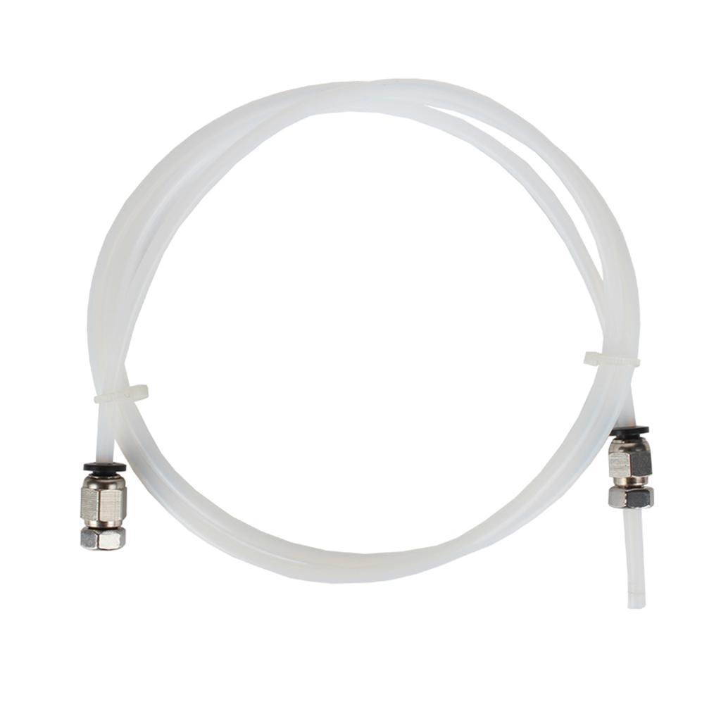 3D Printer Filaments Dry Box Tubing Part With Smooth 2.5x4mm Feed Tube and Dust Proof Plugs 2.5x4mm 100CM