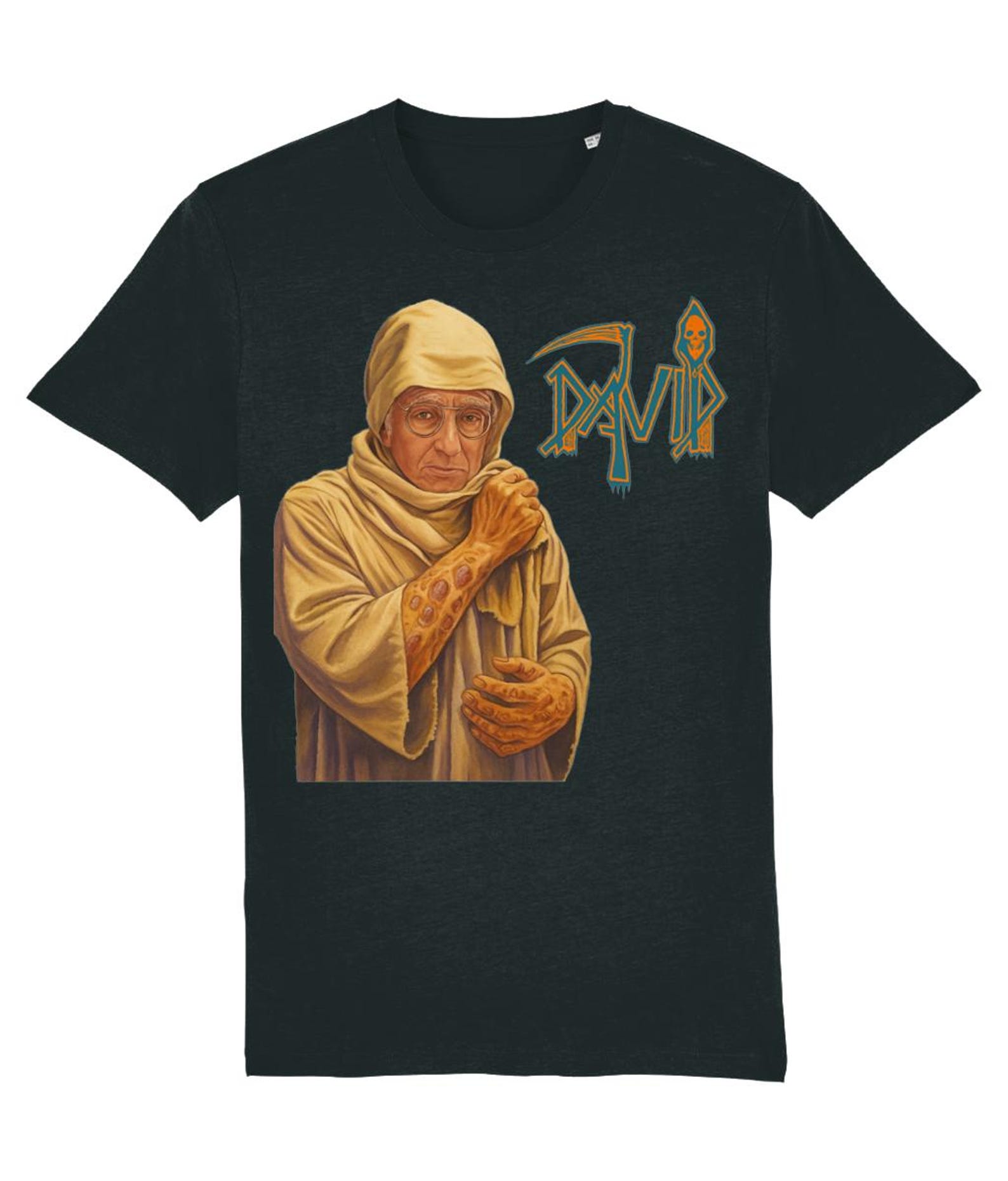 Death Leprosy Larry David T shirt Funny Metal Extreme S