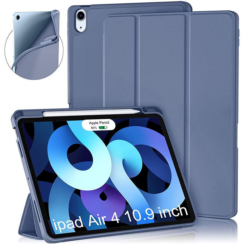 Tablet Leather Case for iPad 10.9" 2020 iPad Air 4/Air5 Anti-scratch Shockproof Light Weight Slim Fashionable Soft Pencil Cover