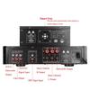200W HIFI bluetooth 4.0 2.1Tube Power Amplifier USB SD Amplifier Microphone Subwoofer AMP Home Audio Tube Integrated Amplifier