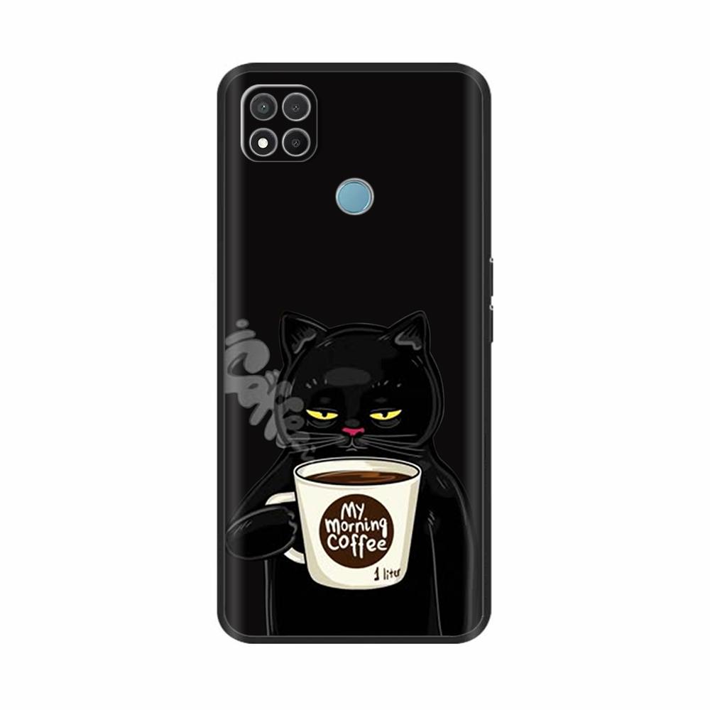 For Redmi 9C Case Creative Panda Phone Shell Soft Silicone Phone Cover For Redmi 9C NFC Cases For Xiaomi Redmi 9C 9 C Fundas