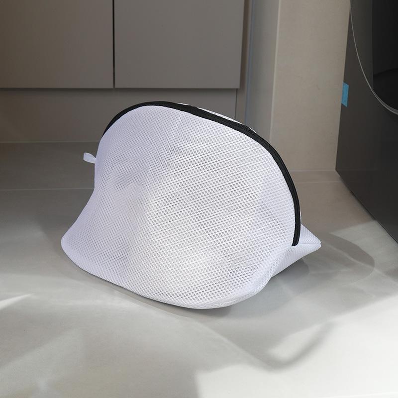 

Большая черная молния 45 * 30 * 30 см, Специальная сумка для обуви для машинной стирки, Защита домашней обуви, Мешок для стирки против деформации, Ленивая большая сумка для защиты обуви 42*24*24CM