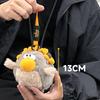 Oriental Mythology Three-legged Golden Crow Cute Plush Toy Stylish Gift Bag Charm Car Decoration Handbag Accessory Friends Family Birthday Keepsake