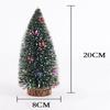 15/25cm Mini Christmas Tree Fake Pine Trees DIY Photo Prop for Home Decoration 2025 New Year Gift  DIY Craft Desktop Xmas Decor
