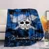 1PC One Piece Straw Hat Pirates Patterned Flannel Blanket Suitable For All Seasons For Home Decor Warmth And Comfort Gifts Holiday Present