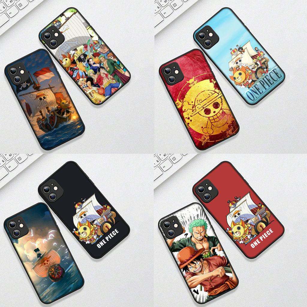 Cover for Apple iPhone 13 12 Mini XS 11 Pro Max 7 8 Plus XR SE 2022 2020 SE3 Phone Case Thousand Sunny One Luffy Piece Zoro