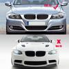 For BMW E90 E91 LCI 3 Series 2009-2012 Front Hood Kidney Bumper Racing Grille Mesh Double Slat Grill Car Replacement Accessories
