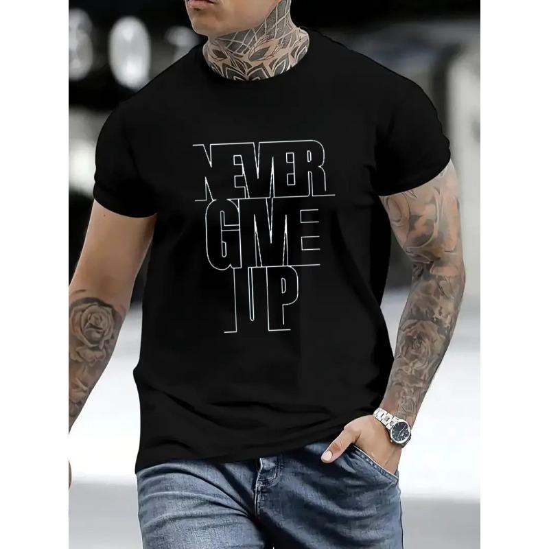 European sizes Men Casual Short Sleeve Tee Cotton - Comfortable Crew Neck, Soft Adorable Tees Tops