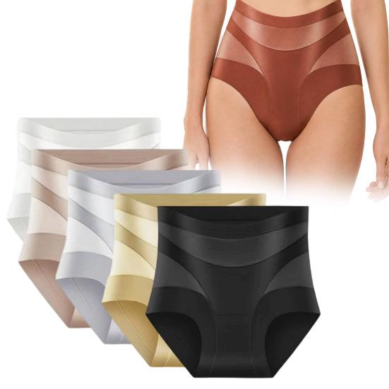 Dame Tummy Control Undertøj, Sømløse Højtaljede Formende Trusser, Bløde Strækbare Åndbare Full Coverage Trusser