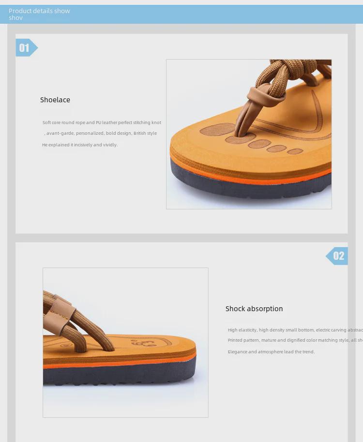 Women's Summer Korean Casual Flip-Flop Beach Slippers for Couples