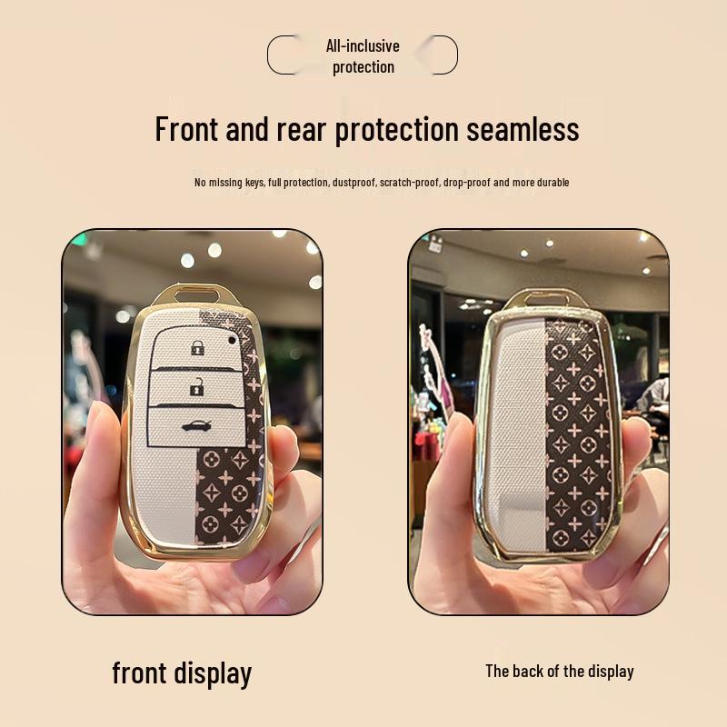 2025 Toyota Corolla Key Case: Dual Engine Protection with Elite Simple Buckle for Men & Women