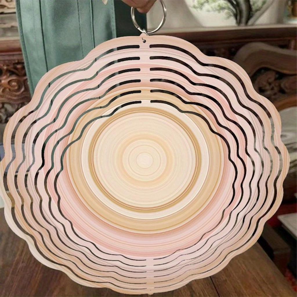 10 Inch Hanging Wind Chime for Outdoor Decor Rotating Design with 360 Hook Perfect for Patio Balcony Garden Spring and Summer Decoration