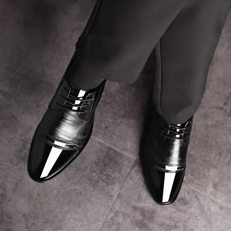 Herrenmode Baita Hochzeitsschuhe Herren Freizeitschuhe Leder Business Formell Lässig Lederschuhe Herren Große Größe