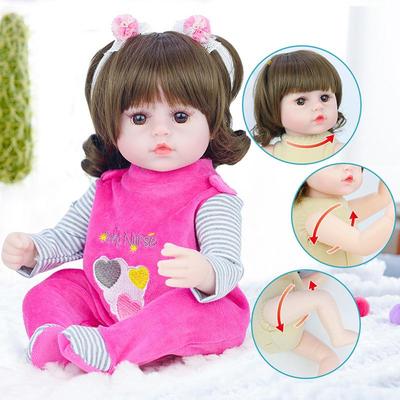 42cm Simulated Reborn Doll Enamel Body Doll Doll Children's Birthday Gift Girl Toy
