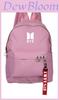 Mochila Unisex de Qualidade Premium Kpop Bts Bangtan Boys Army Wings Jimone Para Escola