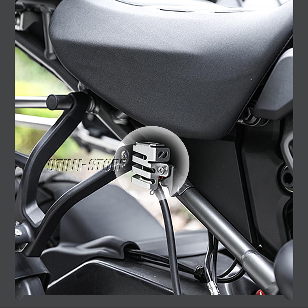 New Motorcycle Accessories Rear Brake Fluid Reservoir Guard For Pan America PAN AMERICA 1250 S PA1250 PA 1250 S 2021 2022 2023
