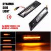 Side Indicator Lamp Sequential Dynamic Flowing LED Side Marker Lights for BMW 3er 5er 7er E36 E34 E32 86-96 Turn signal Lamps