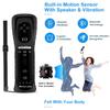 2 in 1 Wireless Bluetooth Remote Controller For Wii Wii U Controle Optional Motion Plus Gamepad Nunchuck Set With Silicone Case