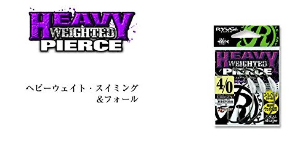 RYUGI HHP088 Schwergewichtiger Piercing-Haken #30 116oz. Angelhaken