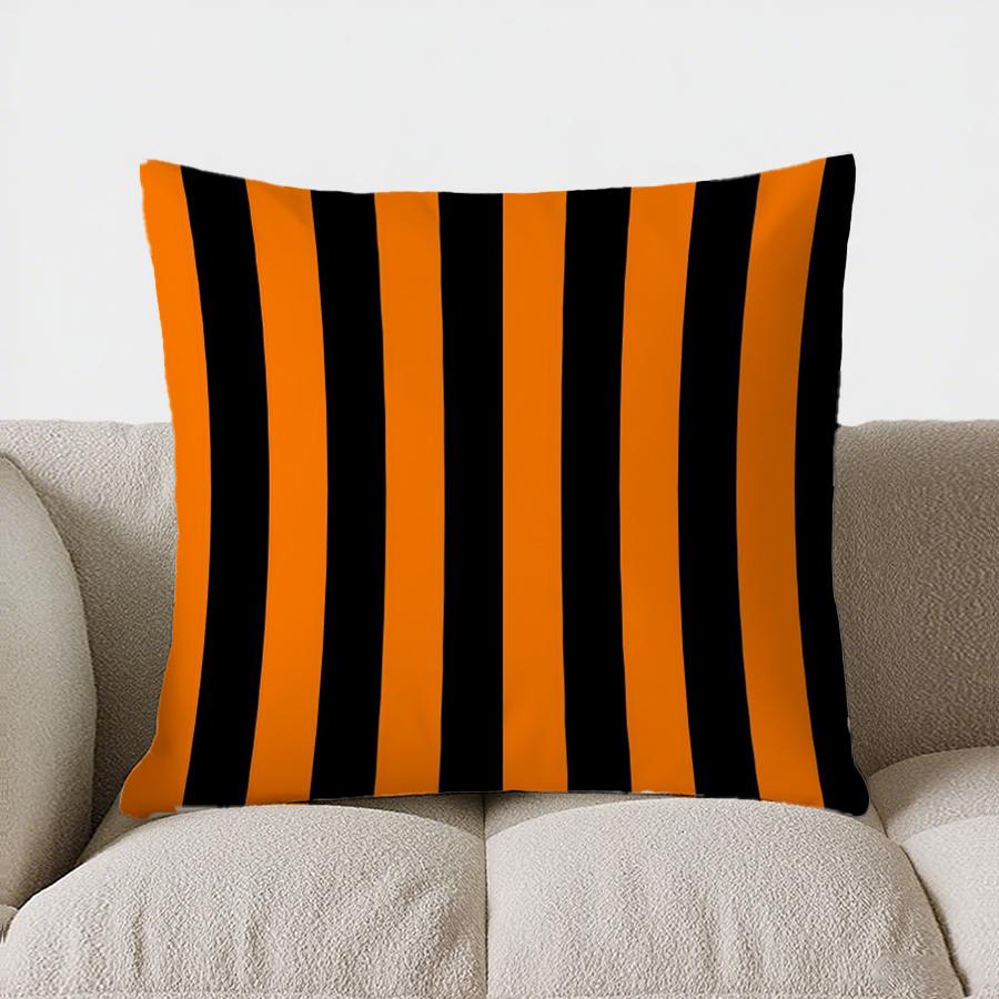 

Home Decor Colorful Striped Pillow for Home Pattern Cushion Cover Suitable for Sofa Bedroom Car Pillow Cover 16x16Inch