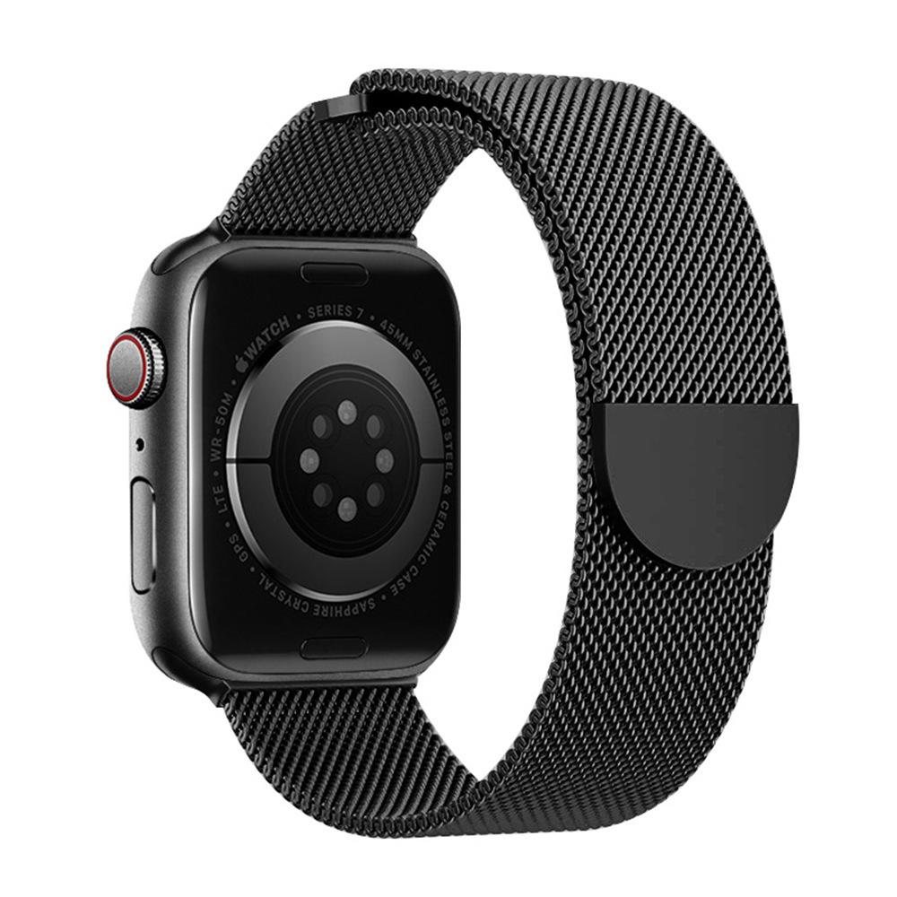 Metal bracelet for Apple Watch 38/40/41/Series11 10 42mm, adjustable magnetic clasp