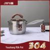 Jinpai 304 Stainless Steel 18cm Milk Pot for Baby Food