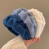 Sweet Korean Soft Knitting Hair Band Fashion Brand Hair Wear Retro Color Hair Hoop Hair Clip Head Wear Wide Headband Women