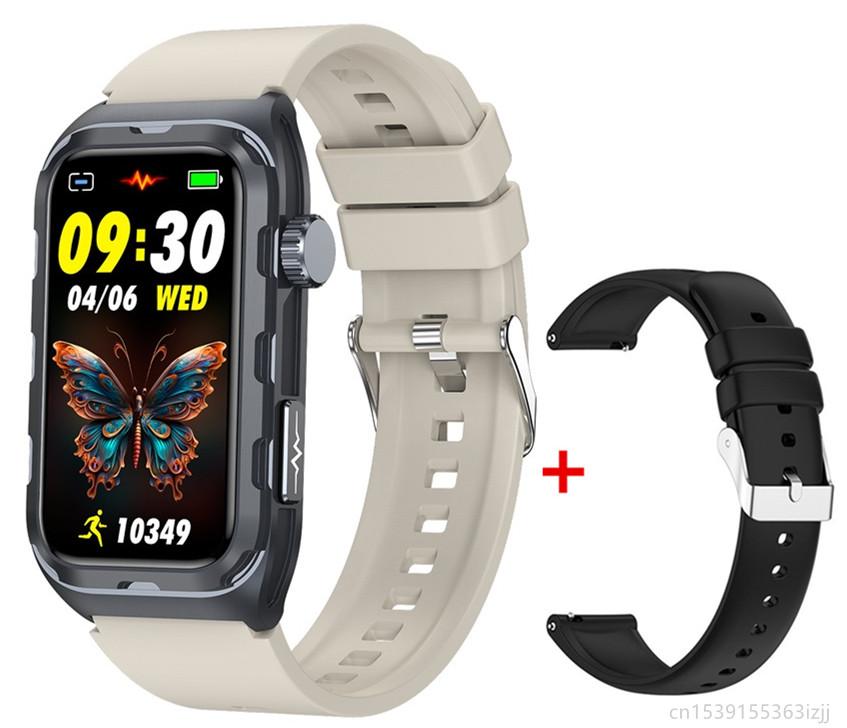 TK79 Smart Bracelet ECG Health Monitoring One Click Micro Physical Examination Blood Pressure Glucose Heart Rate Wristwatch