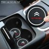 Auto-Becherhalter Wasserschlitz Anti-Rutsch-Matte Pad Emblem Innenzubehör für Citroen C2 C3 C4 C5 C6 C8 C4L DS3 DS4 DS5 DS5LS DS6