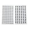 1Sheet 3D Dolls Activity Eyes Black&White Kids Stuffed Animals Plush Eyes Wiggling Moving Eyes