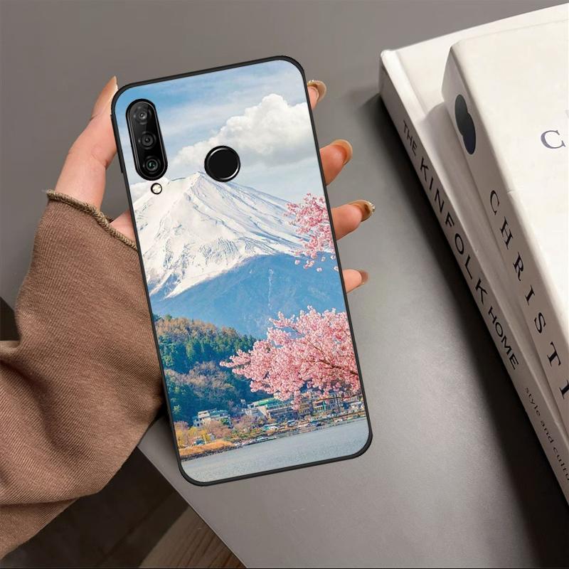 Japan Scenery For Huawei Nova 10 9 SE Y91 Y61 Y90 Y70 Y60 Y72 12s 12i 11i 7i 8i P60 Pro P30 P40 Lite Case