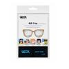 MITSUBA ULOOK EZ-Tag Anti-Fog Stickers for Glasses UL-08EZ-Tag, Motorcycle Helmet Eyewear Anti-Fogging Film Sheet, 1 Pair (2 Pieces)