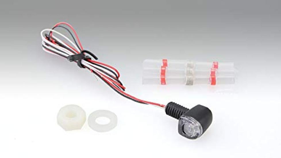 Kijima Motorcycle Parts LED Tail Nano Black Lamp, Type, Body/Clear Lens, 218-3149