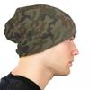Polnische Tarnmuster-Kappe, Armee-Militär-Camouflage, lässig, Unisex, Damen, Outdoor, Skullies, Mützen, Hut, Frühling, Dual-Use-Motorhaube, Strickmütze