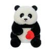 Adorable Plush Panda Toy With Pp Cotton Filling For Girls Children Doll Gift