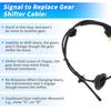 Transmission Shift Cable BC3P7E395A Cable Pull Wire Fit For Ford F250 F350 F450 F550 Super Duty 2011-2016 Gear Linkage Repair