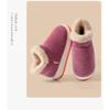 Бавовняні капці, Зимовий каблук-мішок, Товста підошва, Для дому, Предмети домашнього вжитку, Оксамитова ізоляція, Нековзке бавовняне взуття, Осінньо-зимовий одяг для вулиці