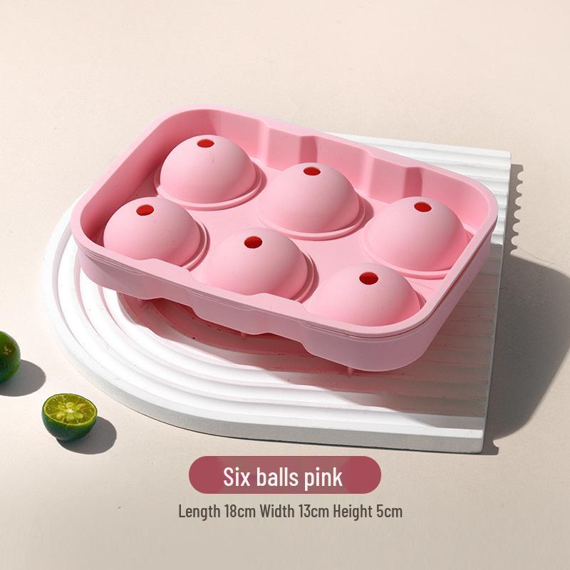 Square Silicone Ice Cube Tray with Lid - Small, Food-Grade Kitchen Ice Mold