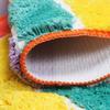 Inyahome Cute Doormat for Kids Microfiber Absorbent Bathroom Mat Front Door Mat Carpet Floor Rug Rainbow Shape Modern Home Decor