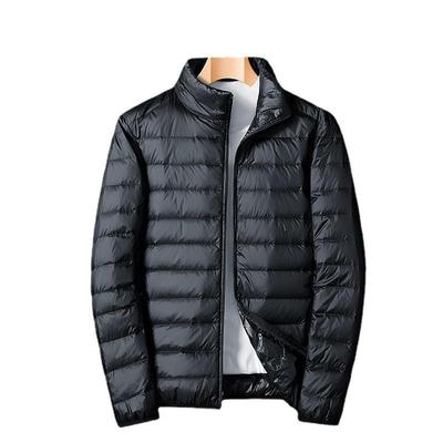 Herren Casual Daunenjacke 2022 Winter Neue leichte weiße Entendaunen-Thermojacke