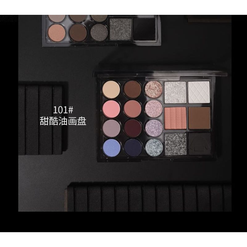 Biya - Mehrzweck-Lidschattenpalette mit 18 Farben - 2 Typen