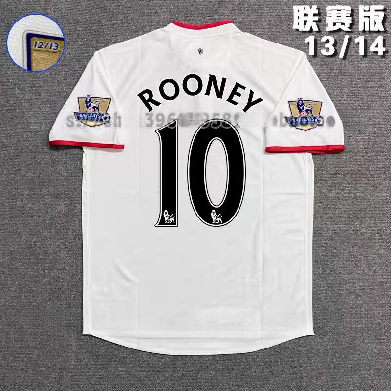 Vintage Jersey Nostalgic Classic Football Jersey Cantona Rooney Beckham C Ronaldo Park Ji Xing Jersey